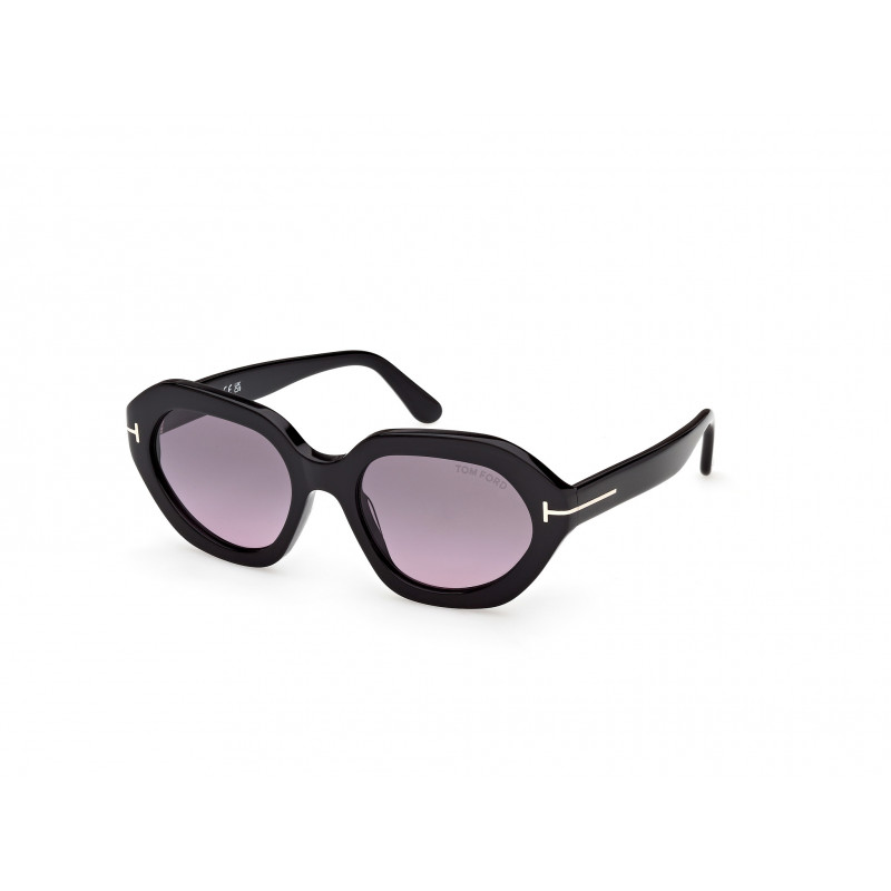 Sunglasses Tom Ford FT 1341 01B Shiny Black / 53mm
