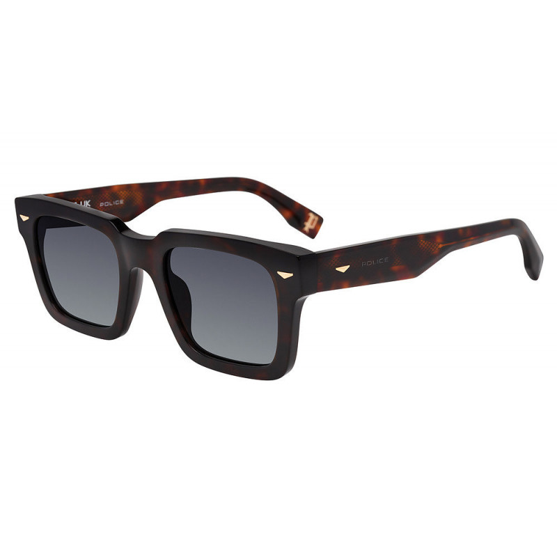 Sunglasses Police SPLQ 88 0722 Shiny Dark Havana 52mm