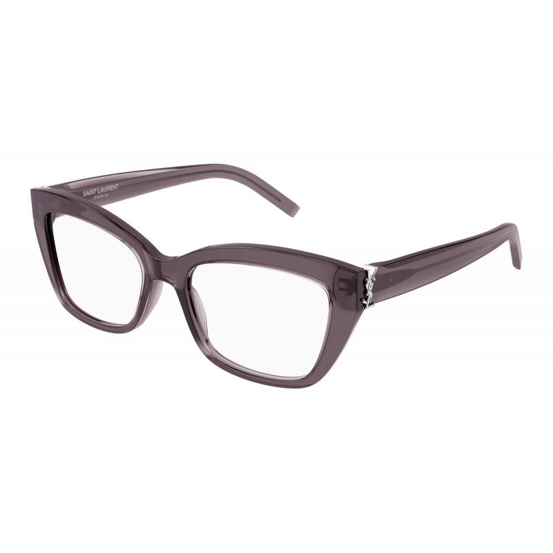 Eyeglasses Saint Laurent SL M 117 - 003 Brown / Transparent 53mm