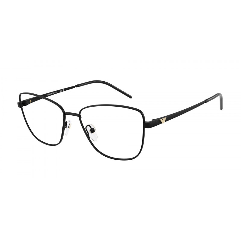 Eyeglasses Emporio Armani EA 1172 3001 Matte Black Demo Lens 55mm