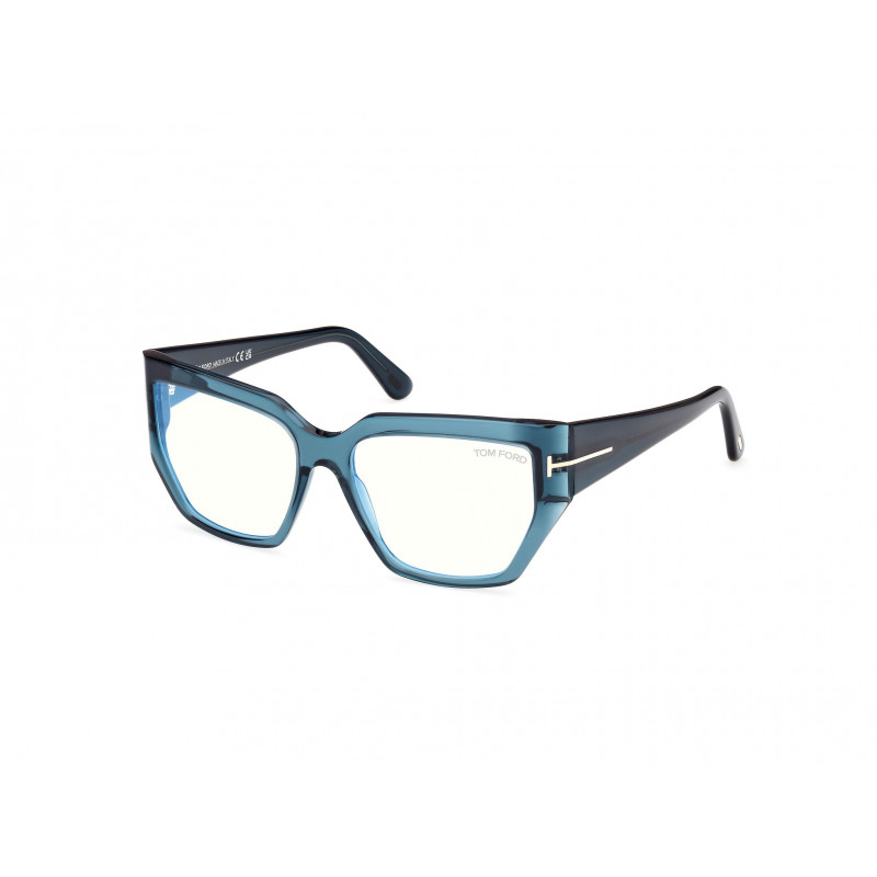 Eyeglasses Tom Ford FT 5951 -B 092 Shiny Blue / 54mm