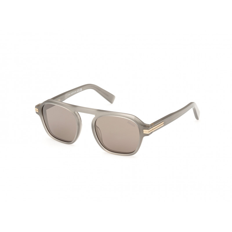 Sunglasses Zegna EZ 0241 20L Shiny Grey / 51mm