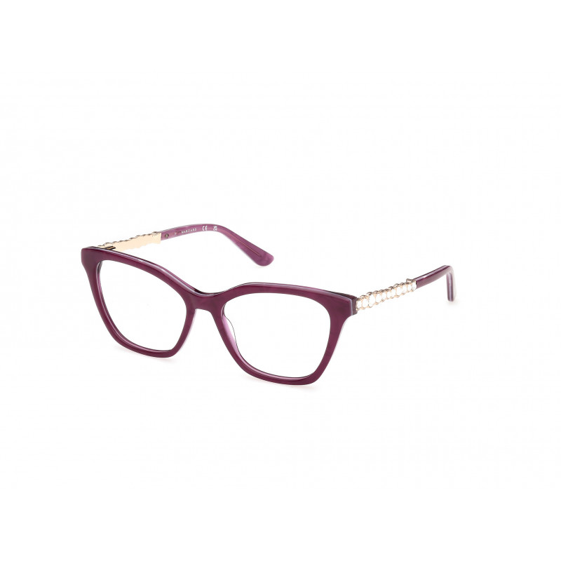 Eyeglasses Guess By Marciano GM 50059 083 Violet/Pearl / Shiny Pale Gold 53mm