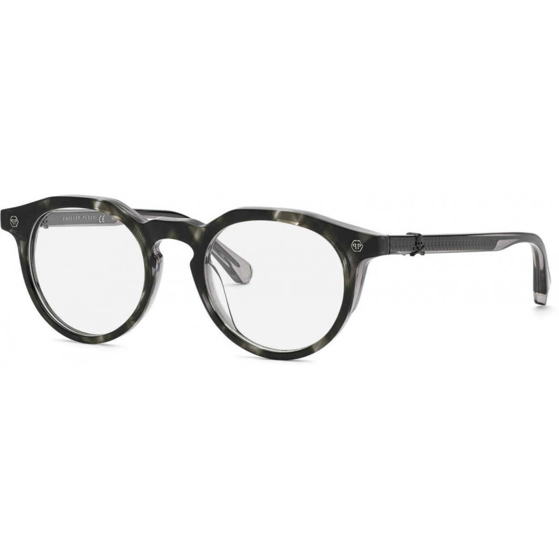 Sunglasses Philipp Plein VPP 060 V 0ahu Grey/Crystal Melange