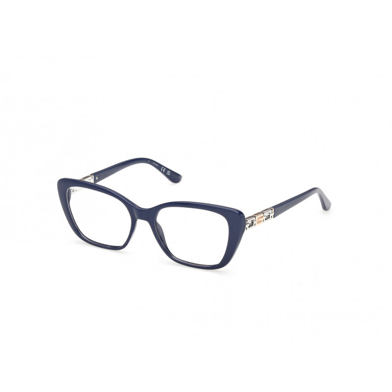 Eyeglasses Guess GU 50358 090 Shiny Blue / 52mm
