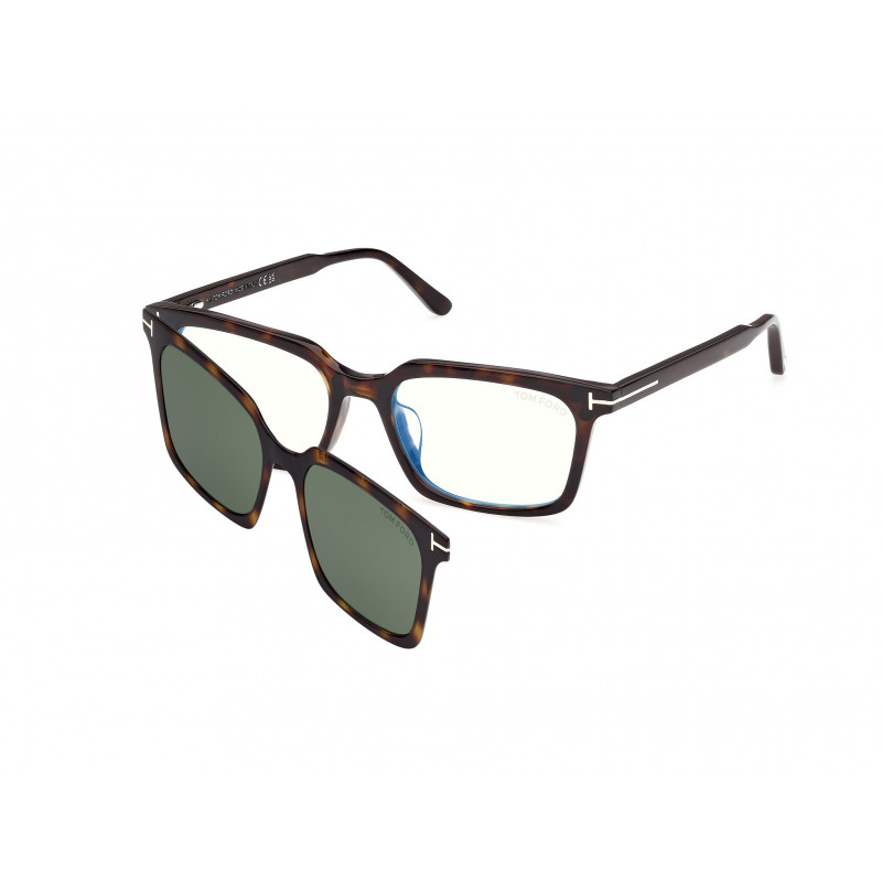 Eyeglasses Tom Ford FT 6153 -D-B Asian fit 052 Dark Havana / 57mm