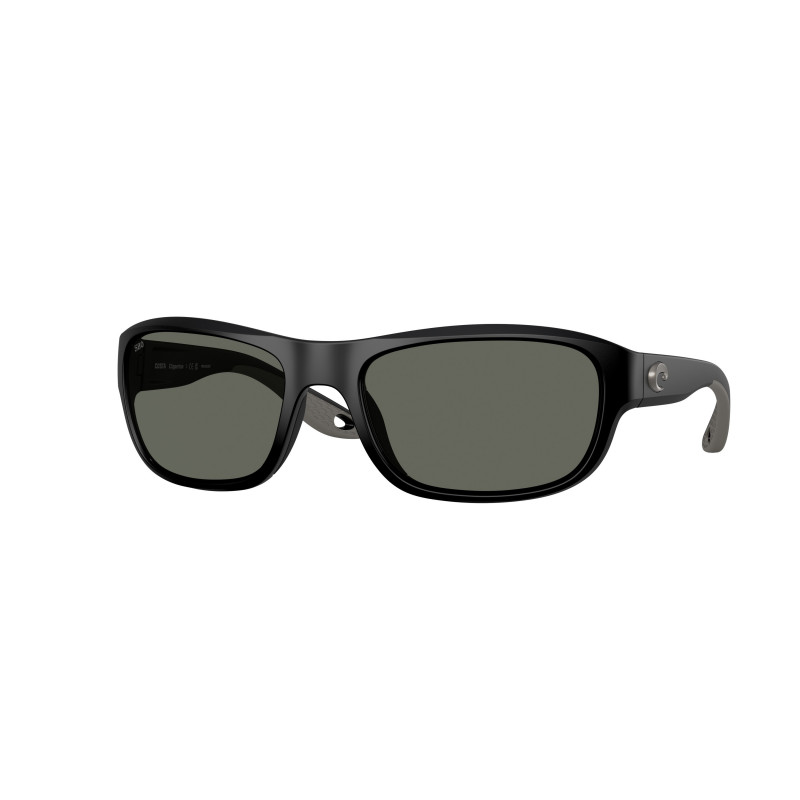 Sunglasses Costa Del Mar 6 S 9119 911904 Matte Black / Gray 580g Crystal Polarized