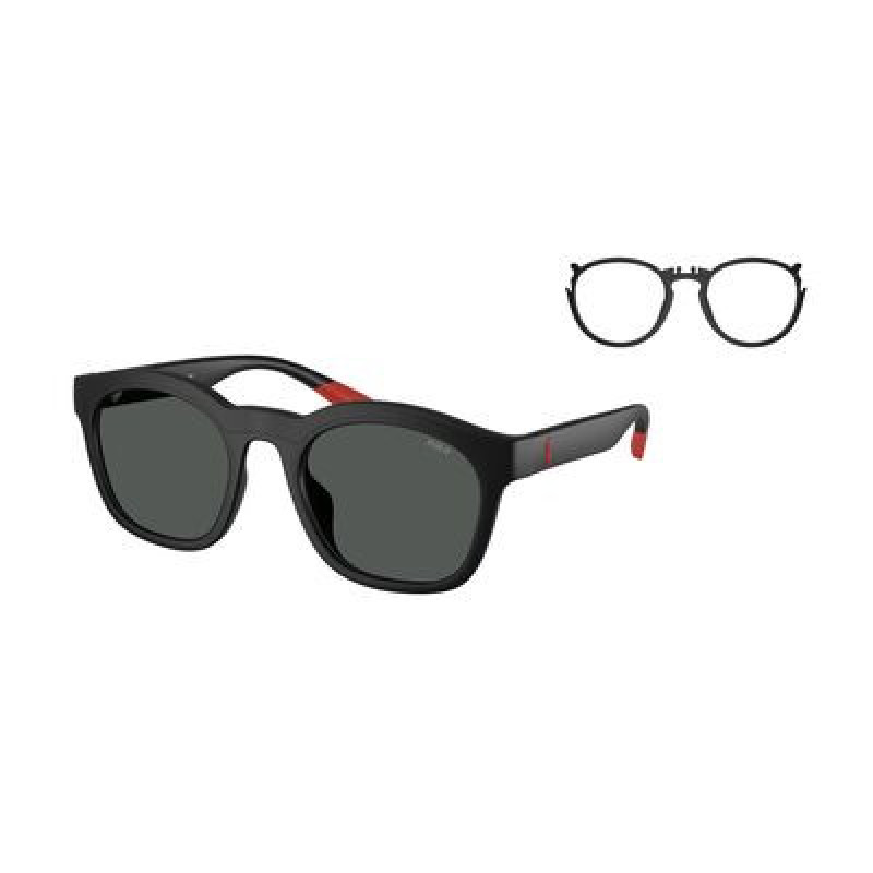 Sunglasses Polo PH 4243 U 553487 Matte Black / Dark Grey Policarbonate Standard 51mm