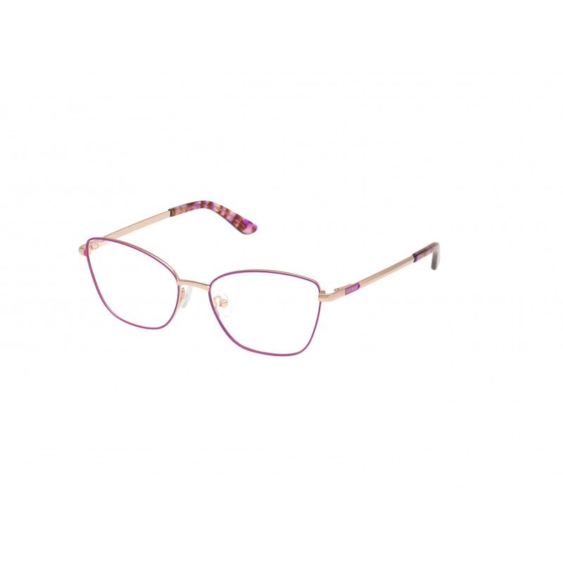 Eyeglasses Guess GU 50163 083 Shiny Violet / Rose Gold 54mm
