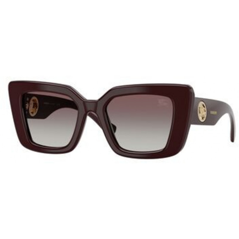 Sunglasses Burberry BE 4476 42048G Bordeaux / Grey Gradient Polyamide Standard 51mm