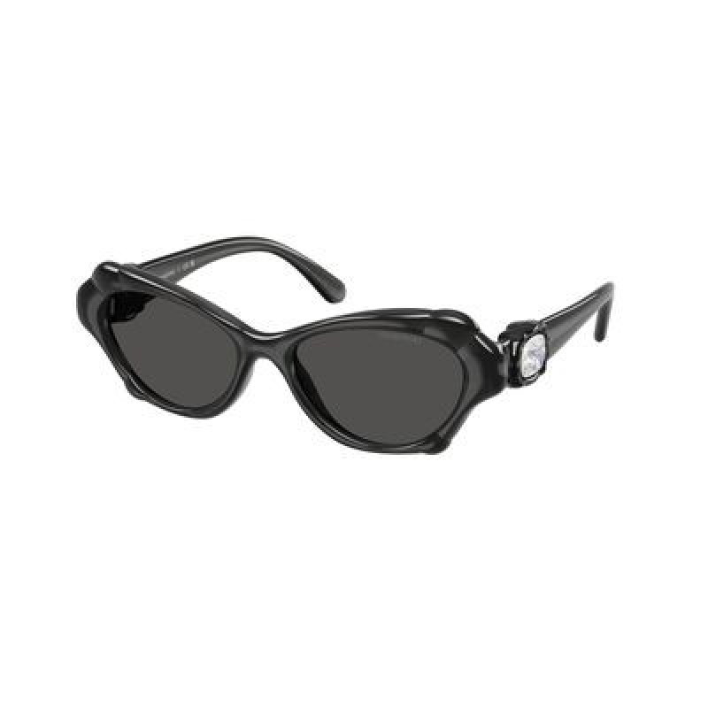 Sunglasses Swarovski SK 6050 108787 Dark Grey / Polyamide Standard 52mm