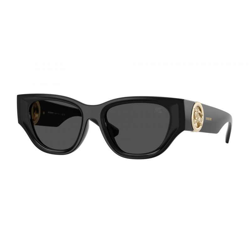 Sunglasses Burberry BE 4467 U 300187 Black / Dark Grey Polyamide Standard 52mm