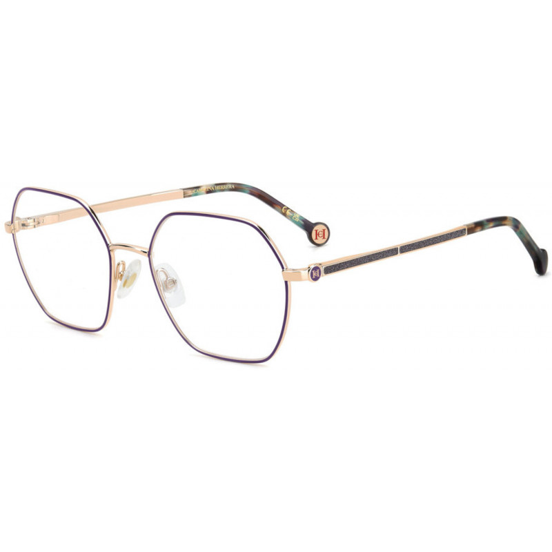 Eyeglasses Carolina Herrera HER 0286 BSU Violet / Gold 53mm