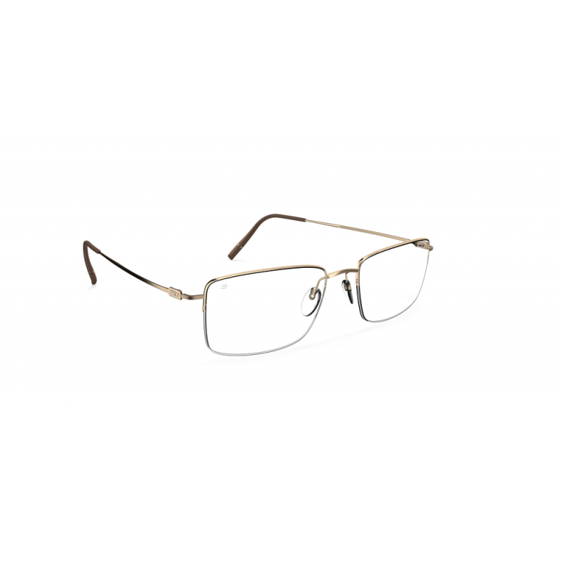 Eyeglasses Silhouette Nylor Refined 5597 7530 Timeless Gold 53mm