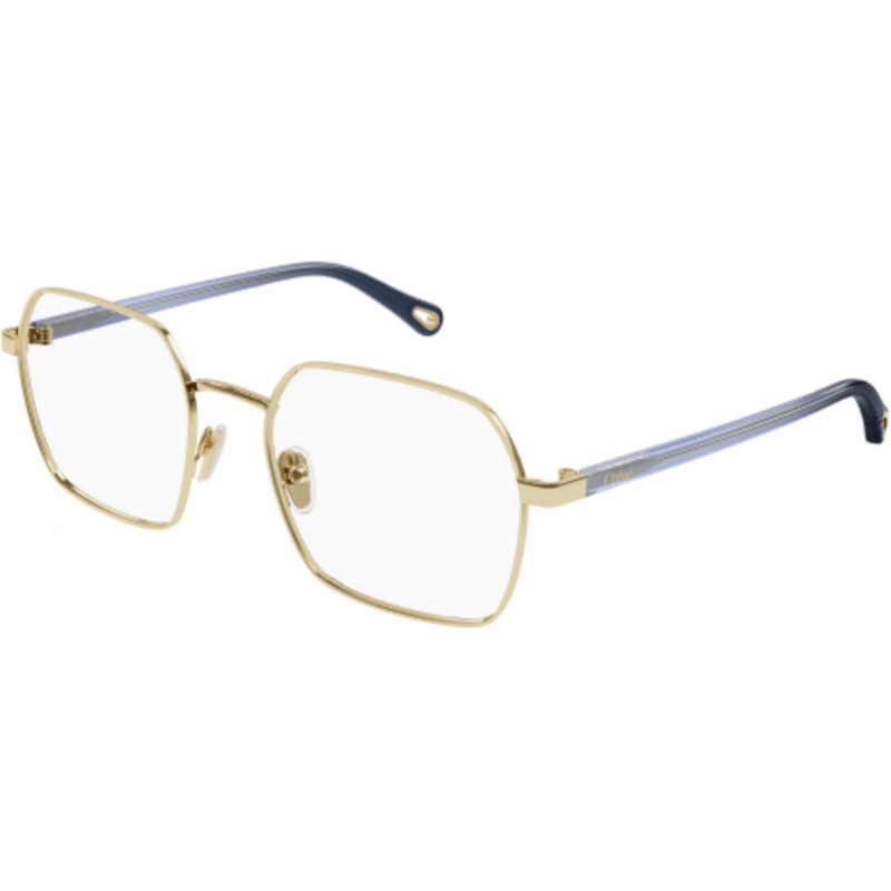 Eyeglasses Chloé CH 0268 O- 004 Gold / Transparent Blue 54mm