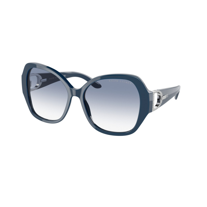 Sunglasses Ralph Lauren RL 8202 B 546519 Shiny Navy Blue Gradient Blue/ 57mm