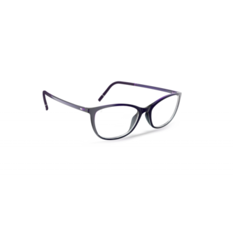 Eyeglasses Silhouette SPX Illusion Full Rim 1617 4010 Tricolore Grape 49mm
