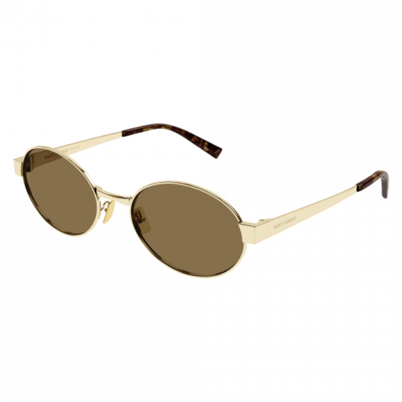 Sunglasses Saint Laurent SL 692 - 004 Gold / Brown 55mm