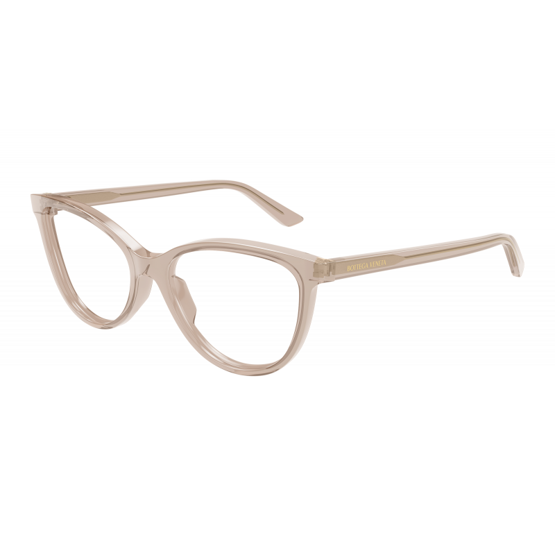Eyeglasses Bottega Veneta BV 1313 O- 013 Brown / Transparent 55mm