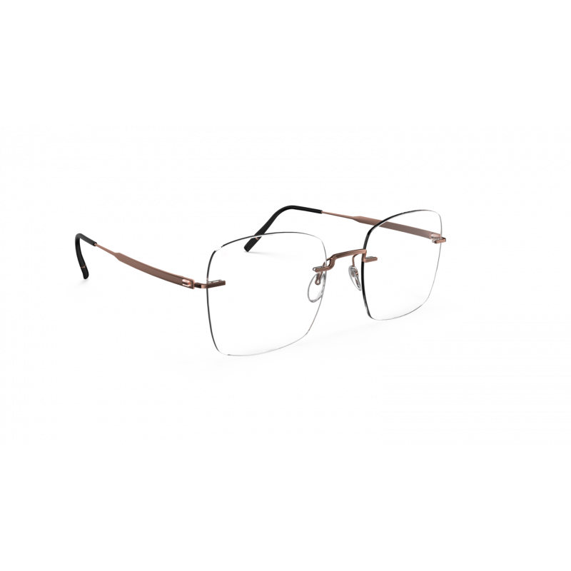 Eyeglasses Silhouette The Visionary Demo Rimless 5586 3530 Glossy Rosegold 51mm