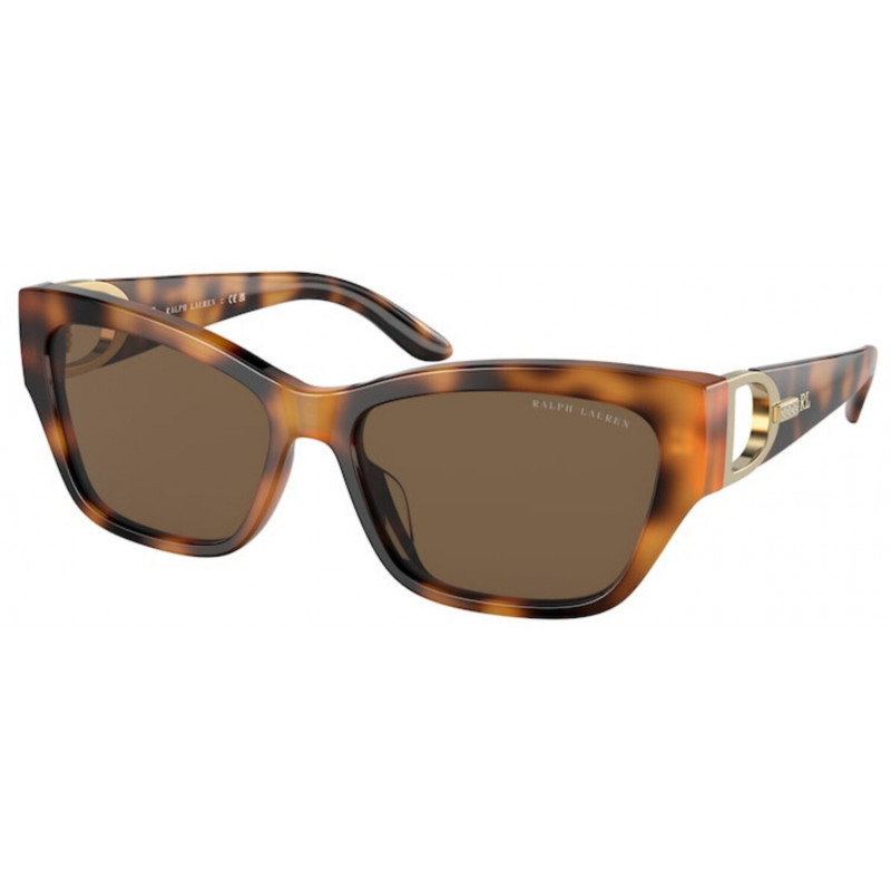 Sunglasses Ralph Lauren RL 8206 U 530373 The Audrey Shiny Jc Havana Dar 57mm