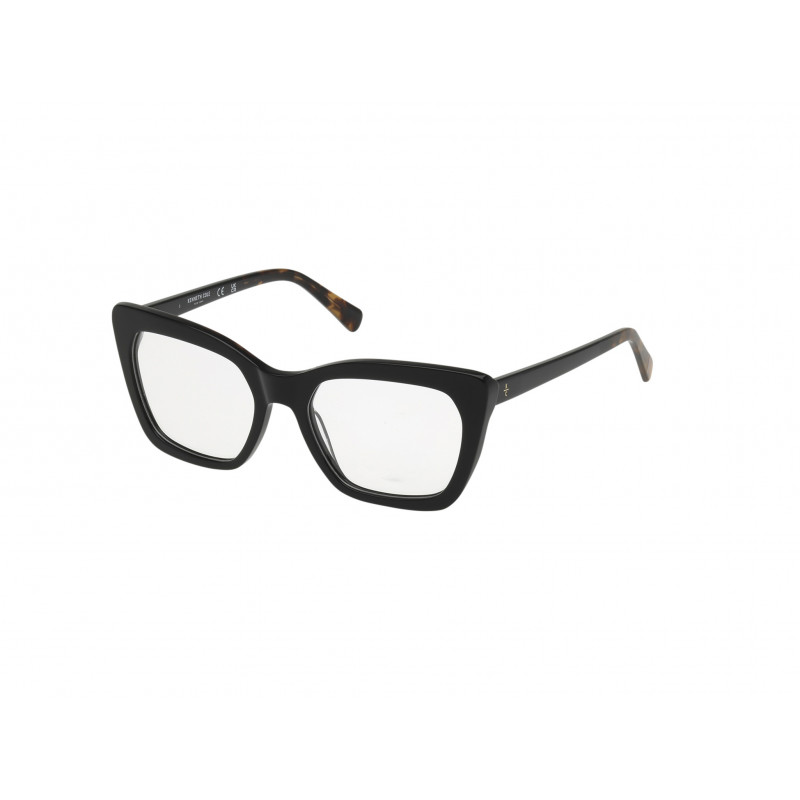 Eyeglasses Kenneth Cole New York KC 50009 001 Shiny Black / Havana/Havana