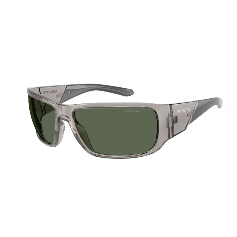 Sunglasses Arnette AN 4297 266571 Transparent Grey / Dark Green Policarbonate Standard 64mm