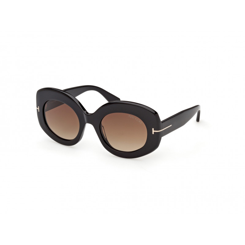 Sunglasses Tom Ford FT 1346 Asian fit 01F Shiny Black / 53mm