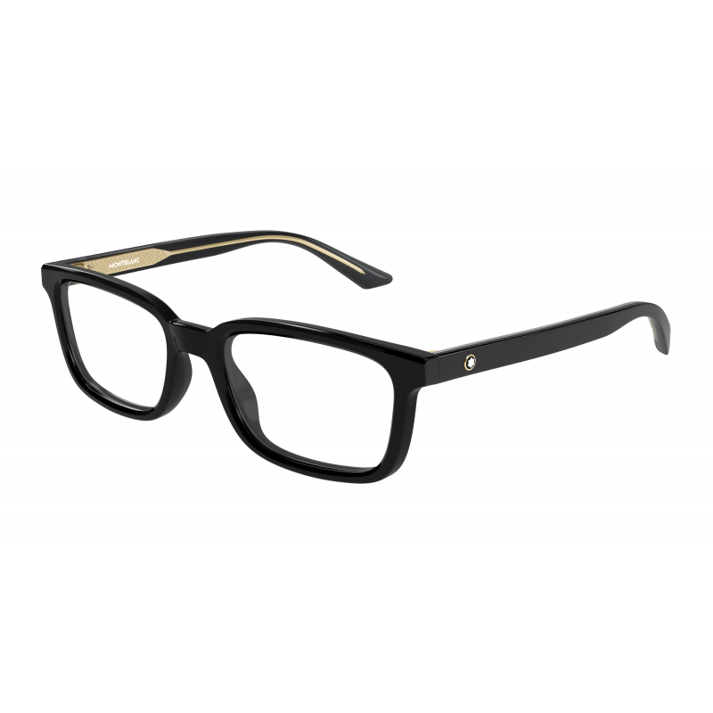 Eyeglasses Montblanc MB 0458 OL- 006 Black / Transparent 58mm