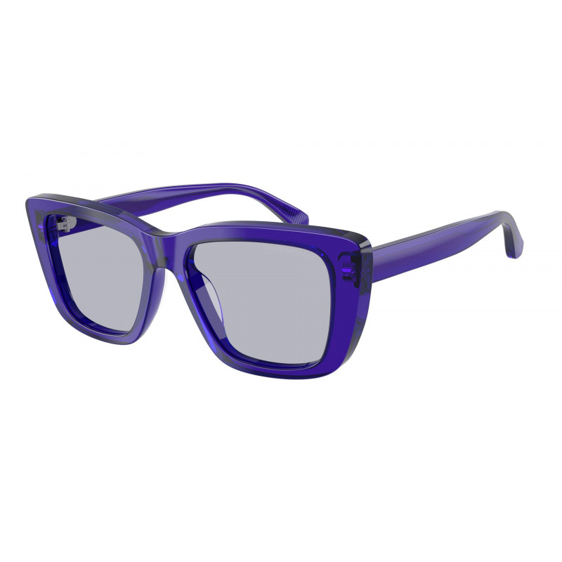 Sunglasses Emporio Armani EA 4246 U 6253/1 Shiny Transparent Purple / Violet Polyamide Standard 54mm