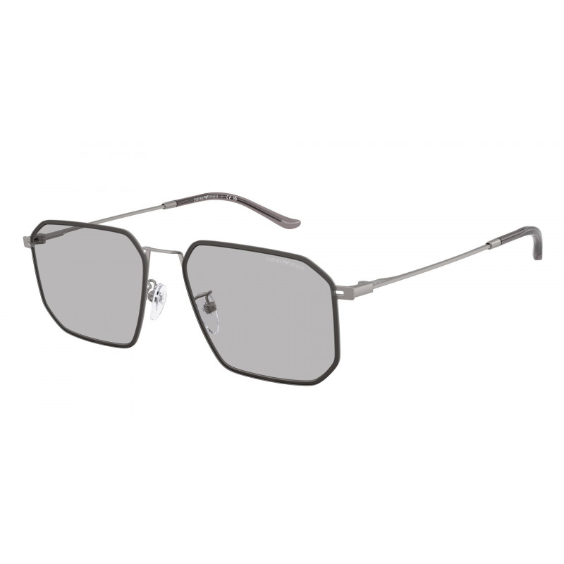 Sunglasses Emporio Armani EA 2165 D 300387 Matte Gunmetal / Dark Grey Policarbonate Standard 58mm