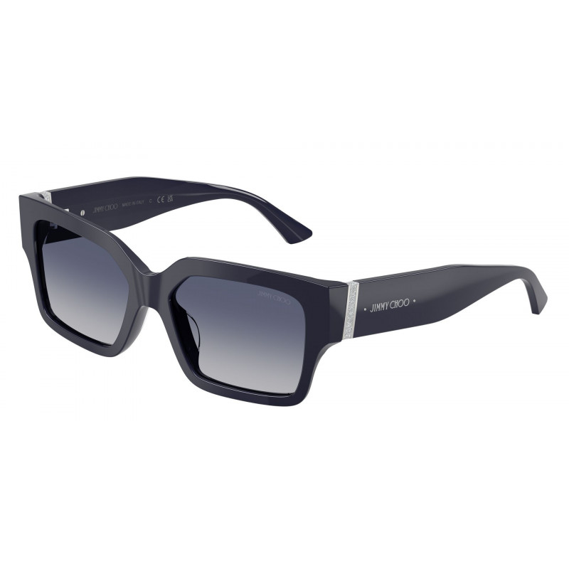 Sunglasses Jimmy Choo JC 5058 JU 50164L Blue Navy / Light Grey Gradient Dark Polyamide Standard 55mm