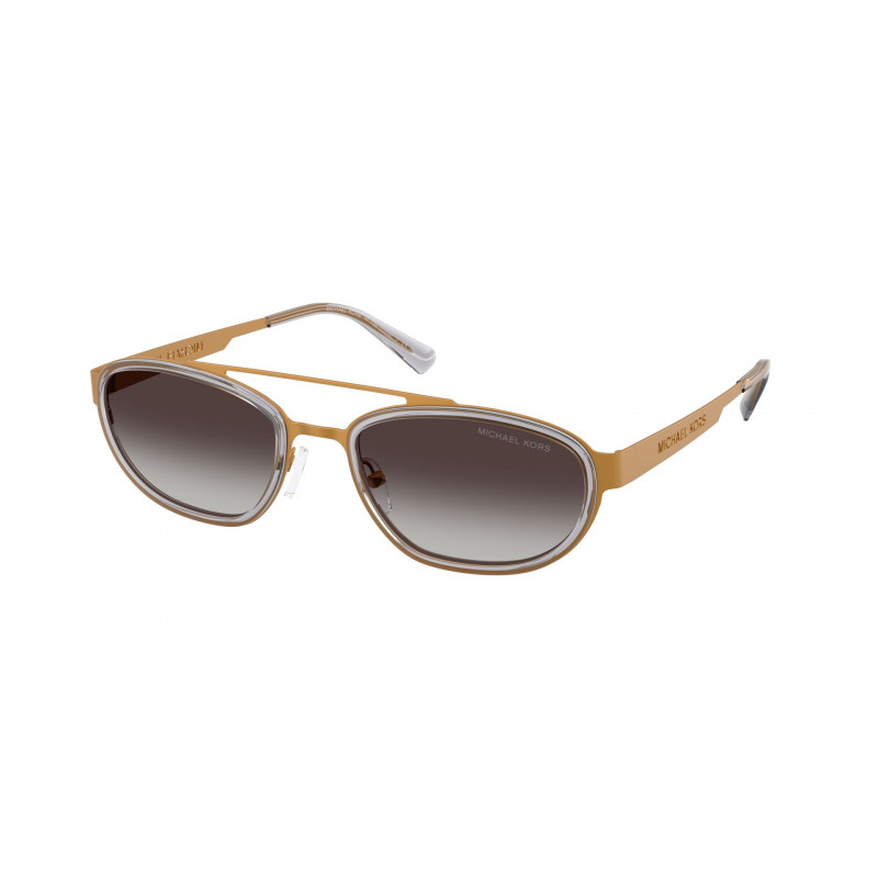 Sunglasses Michael Kors MK 1189 19088G Yellow Gold Matte / Grey Gradient Polyamide Standard 55mm