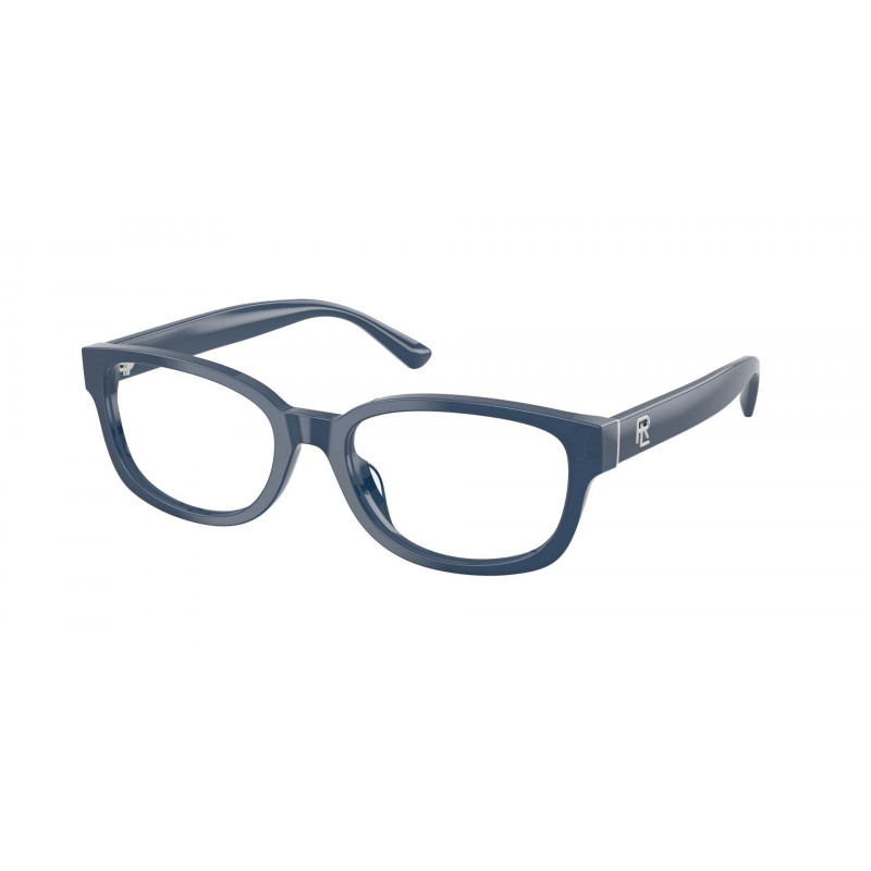 Eyeglasses Ralph Lauren RL 6261 U 5377 Shiny Navy Opaline Blue / Demo Lens 52mm