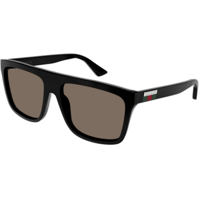 Sunglasses Gucci GG 0748 S- 005 Black / Brown 59mm