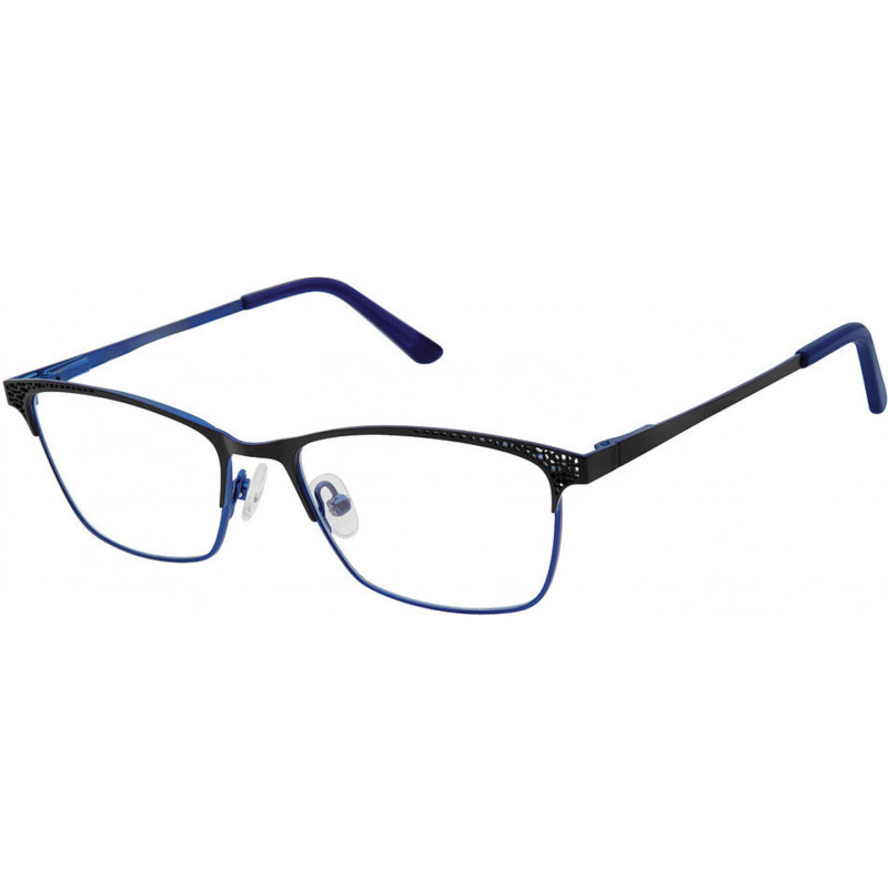 Eyeglasses Nicole Miller NMP 709 C01 Matte Black / Navy 50mm