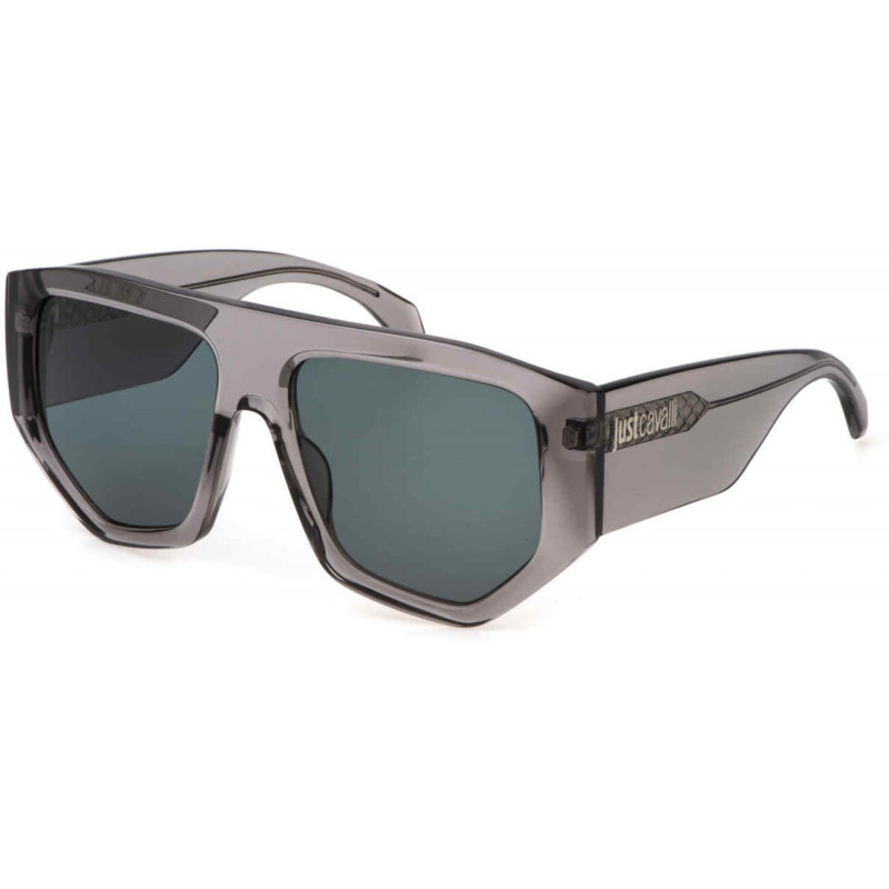 Sunglasses Just Cavalli SJC 097 0819 Shiny Transparent Grey