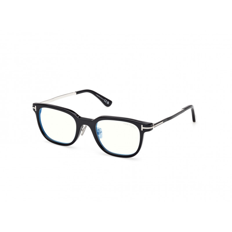 Eyeglasses Tom Ford FT 6022 -D-B Asian fit 005 Shiny Black / 52mm