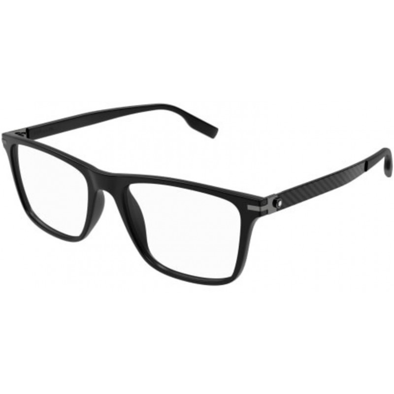 Eyeglasses Montblanc MB 0251 O- 001 Black / Transparent