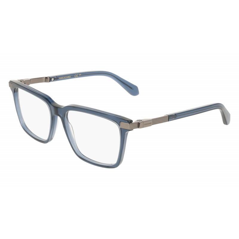 Eyeglasses FERRAGAMO SF 3065 438 Transparent Avio 55mm