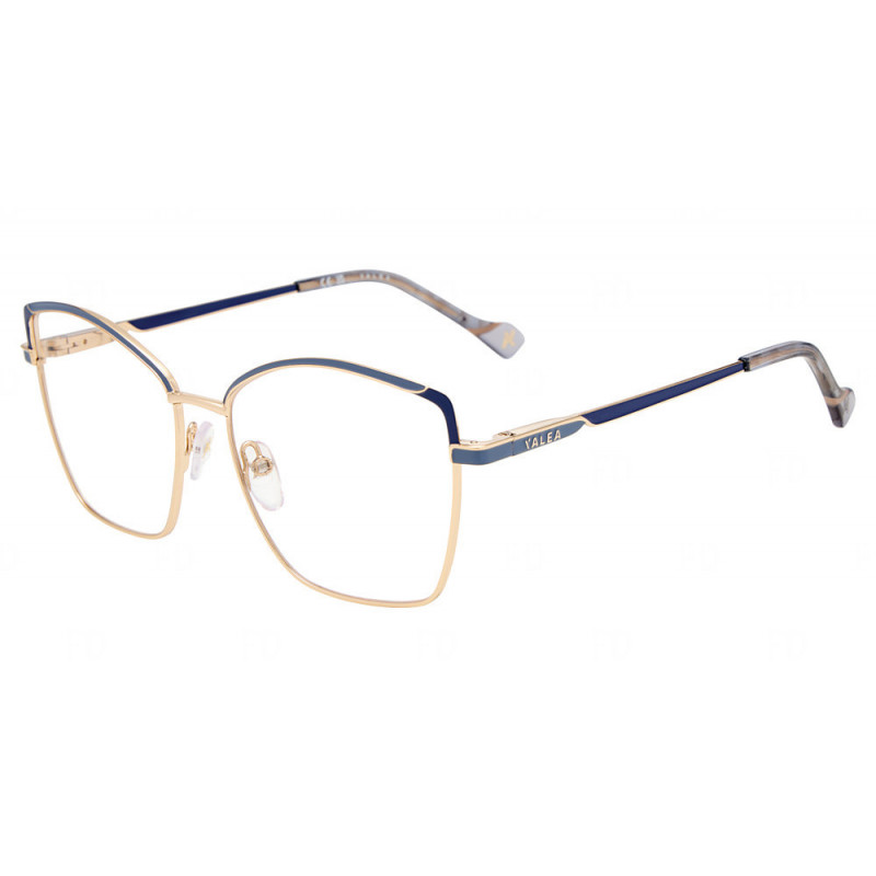 Sunglasses Yalea VYA 265 0a93 Rose Gold With Blue 56mm