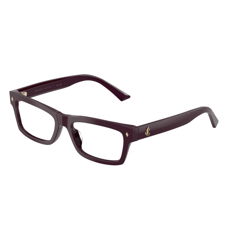 Eyeglasses Jimmy Choo JC 3057 U 5075 Prune / Demo Lens 51mm