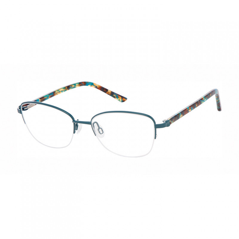 Eyeglasses Elle 13603 Teal TL 53mm