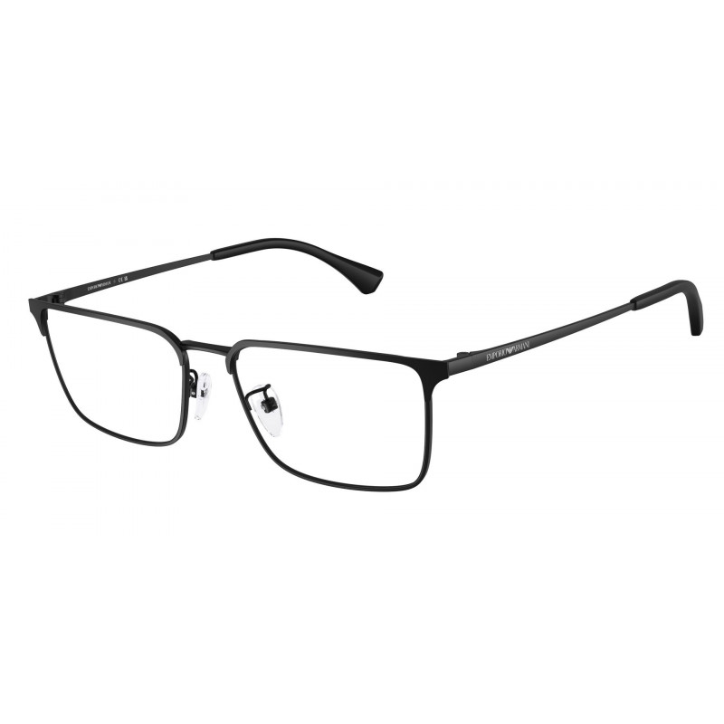 Eyeglasses Emporio Armani EA 1197 D 3001 Matte Black Demo Lens 56mm