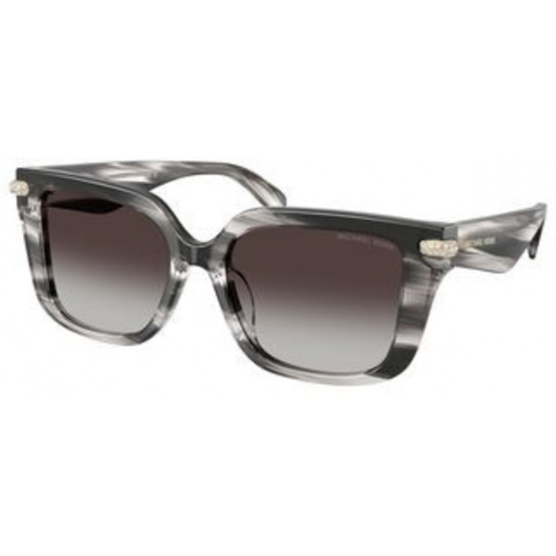 Sunglasses Michael Kors MK 2275 BU 40348G Black Horn / Grey Gradient Bio Polyamide Standard 52mm