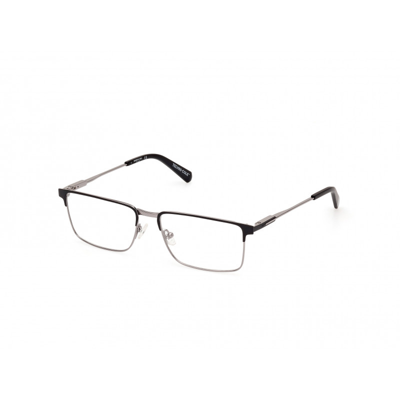 Eyeglasses Kenneth Cole New York KC 0346 005 Black/Monocolor / Shiny Palladium 57mm