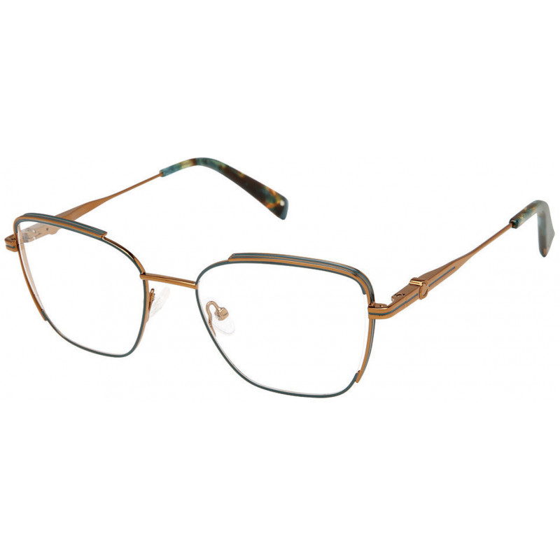 Eyeglasses Champion FAYE C02 Teal / Bronze 52mm