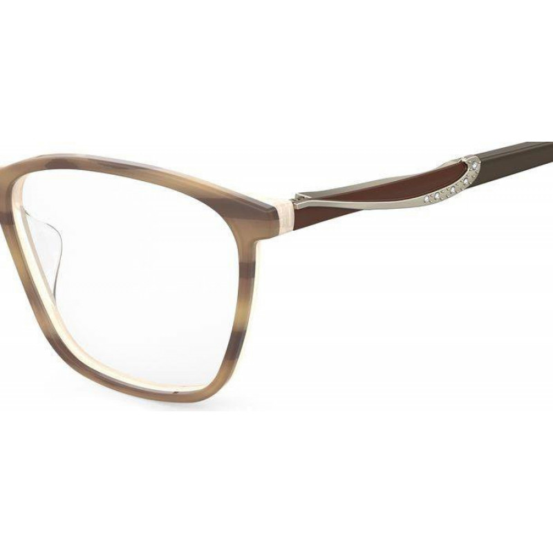 Eyeglasses Emozioni EM 4058 EX4 Brown Horn 51mm