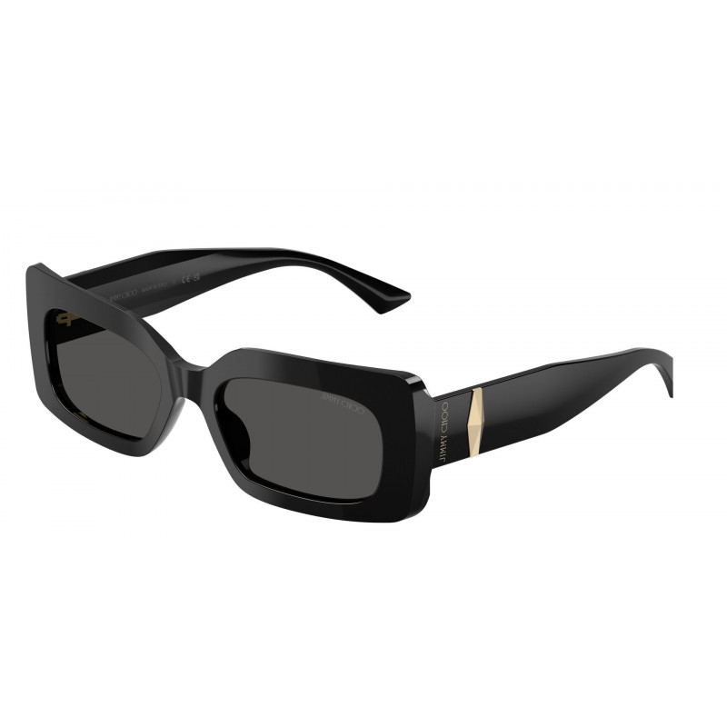 Sunglasses Jimmy Choo JC 5067 500087 Black / Dark Grey Polyamide Standard 53mm