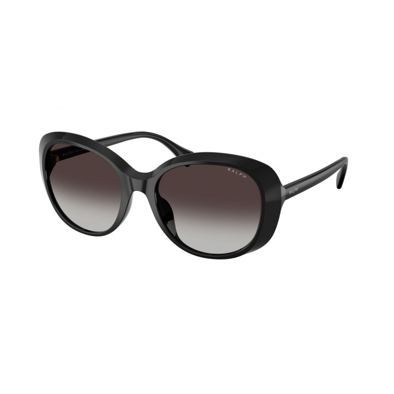 Sunglasses Ralph RA 5335 U 50018G Shiny Black / Gradient Grey Polyamide Standard 56mm